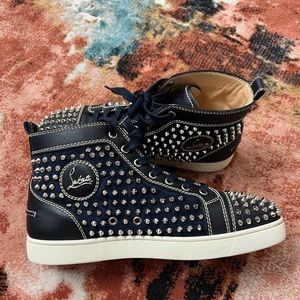 Christian louboutin hightop sneakers